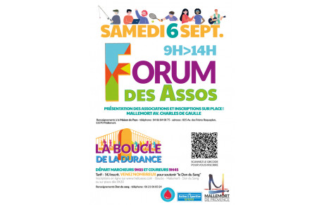 Forum des Associations de Mallemort.
